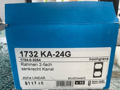 Busch jaeger schaltermaterial - busch,