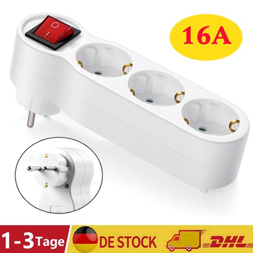 Steckdosenleiste mit schalter - steckdosenleiste,